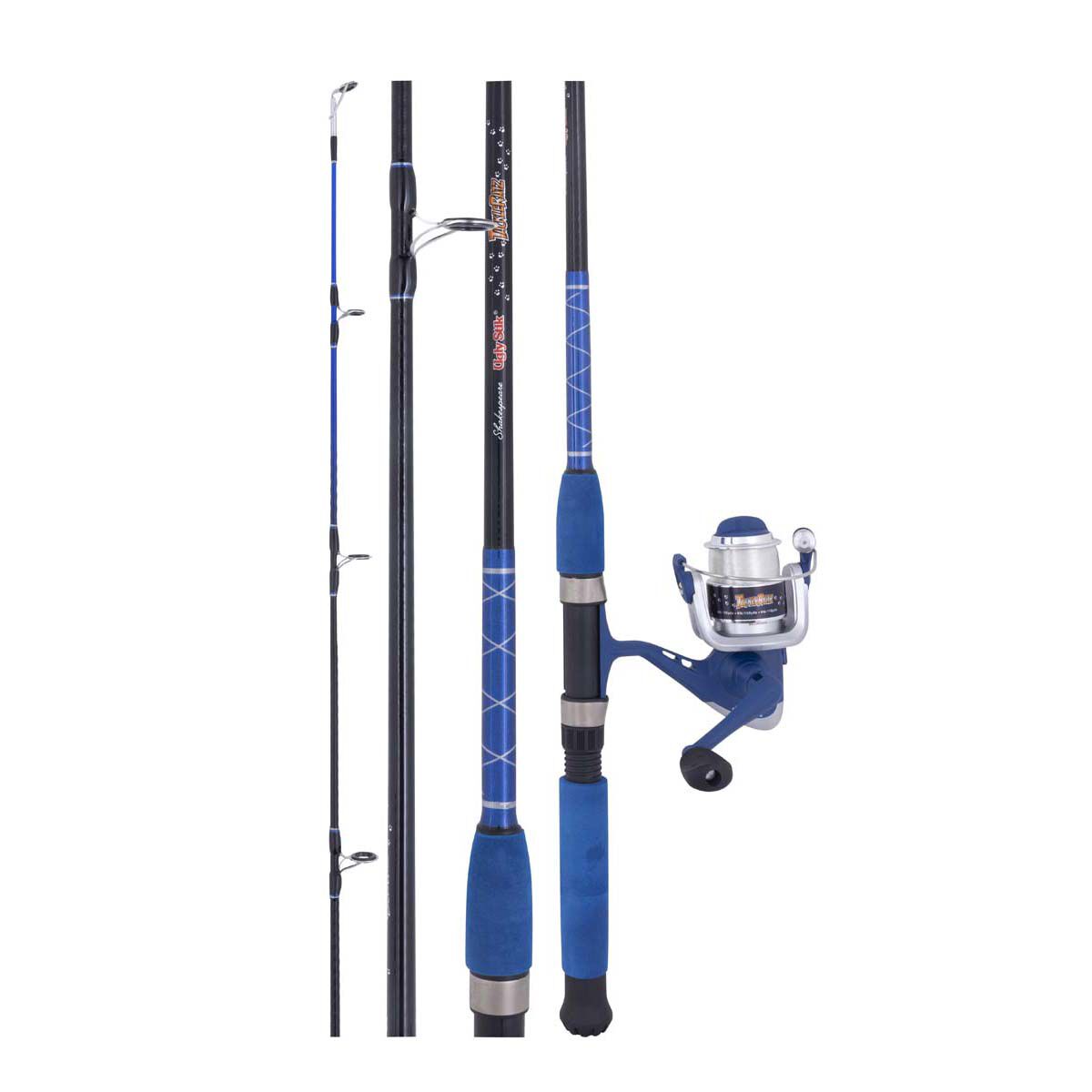 Ugly Stik Tackleratz Spin Junior Combo Blue 3ft 9in Blue 3ft 9in, Blue, bcf_hi-res