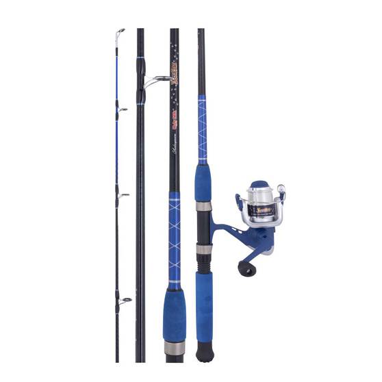 Ugly Stik Tackleratz Spin Junior Combo Blue 3ft 9in Blue 3ft 9in, Blue, bcf_hi-res