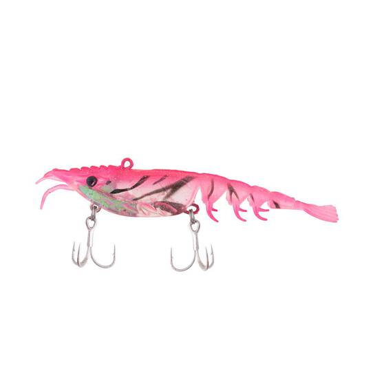 Berkley Shimma Shrimp Soft Vibe Lure 85mm Pink Shrimp, Pink Shrimp, bcf_hi-res