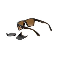 LXD Men’s Caspian Polar Sunglasses Matt Brown with Brown Lens, , bcf_hi-res