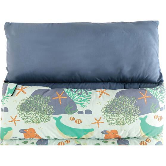 earth by Wanderer® Kids Sea Cotton 5.2°C Sleeping Bag, , bcf_hi-res