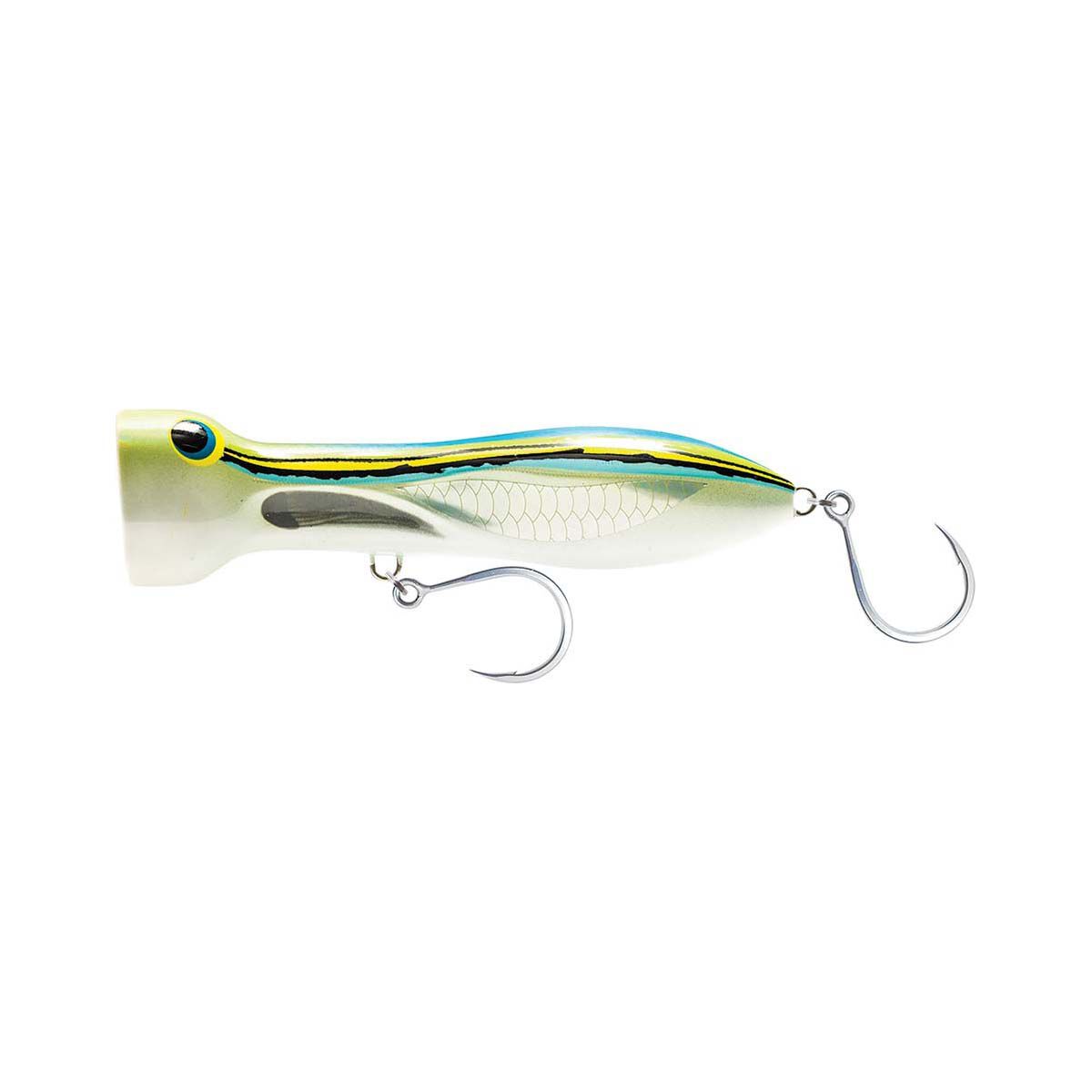 Nomad Chug Norris Surface Popper Lure 120mm Fusilier, Fusilier, bcf_hi-res