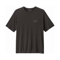 Patagonia Men's Capilene Cool Daily Graphic Shirt Black XS, Black, bcf_hi-res