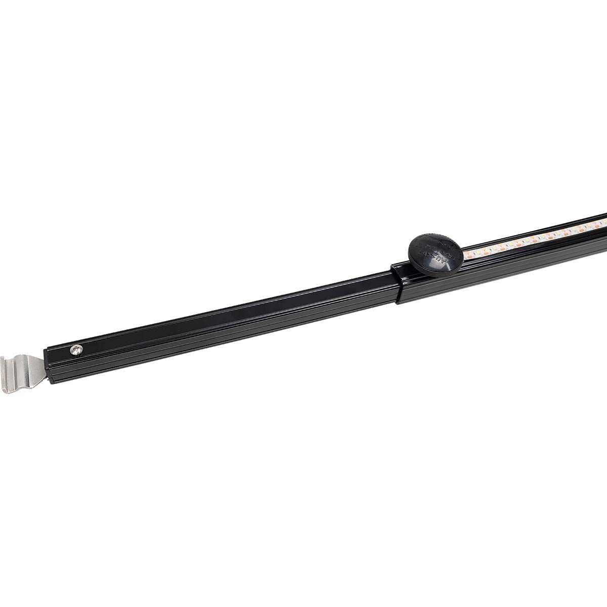 Aussie Traveller Curved Roof Rafter with LED Black, Black, bcf_hi-res