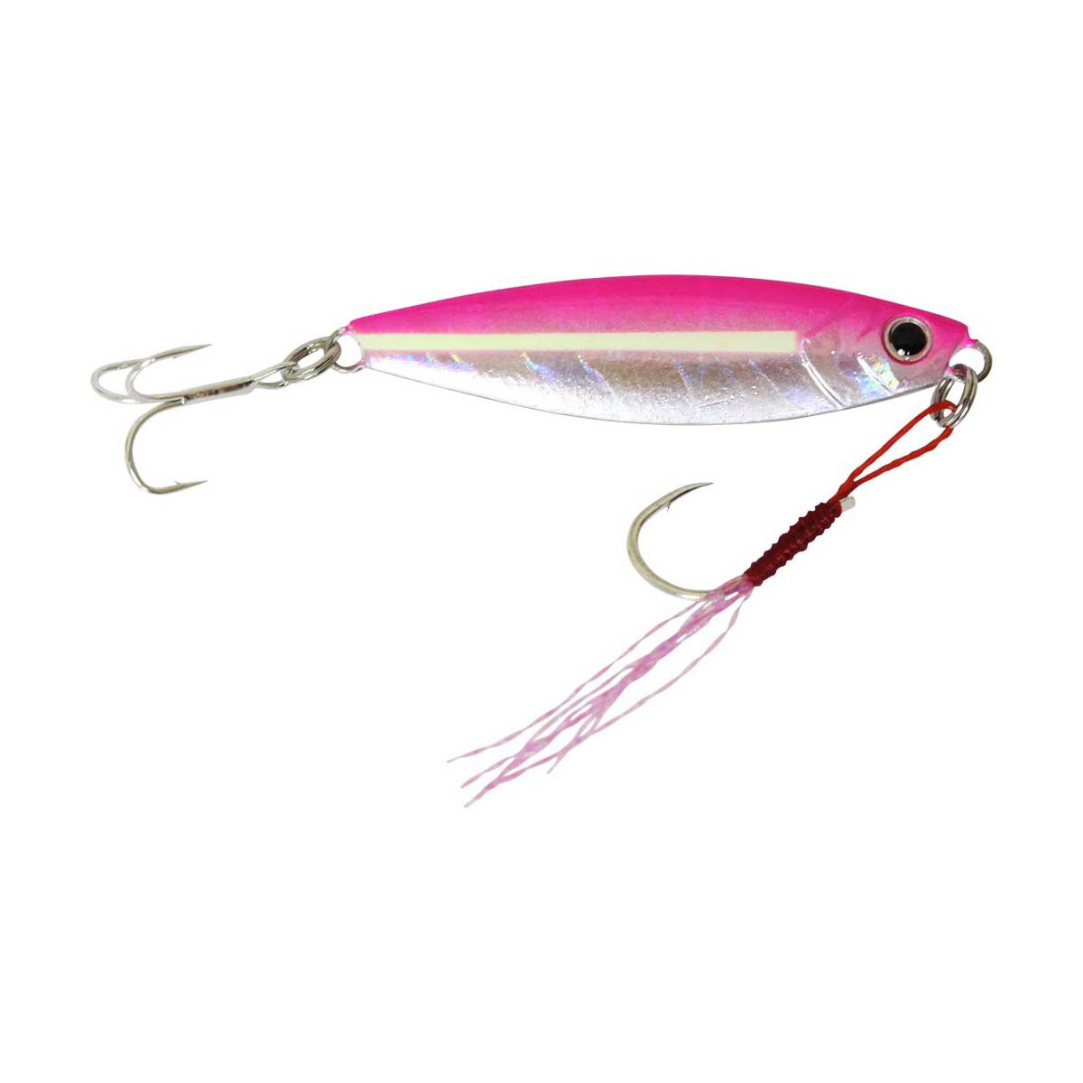 Majorcraft Jigpara Micro Jig Lure 10g Glow Pink, Glow Pink, bcf_hi-res