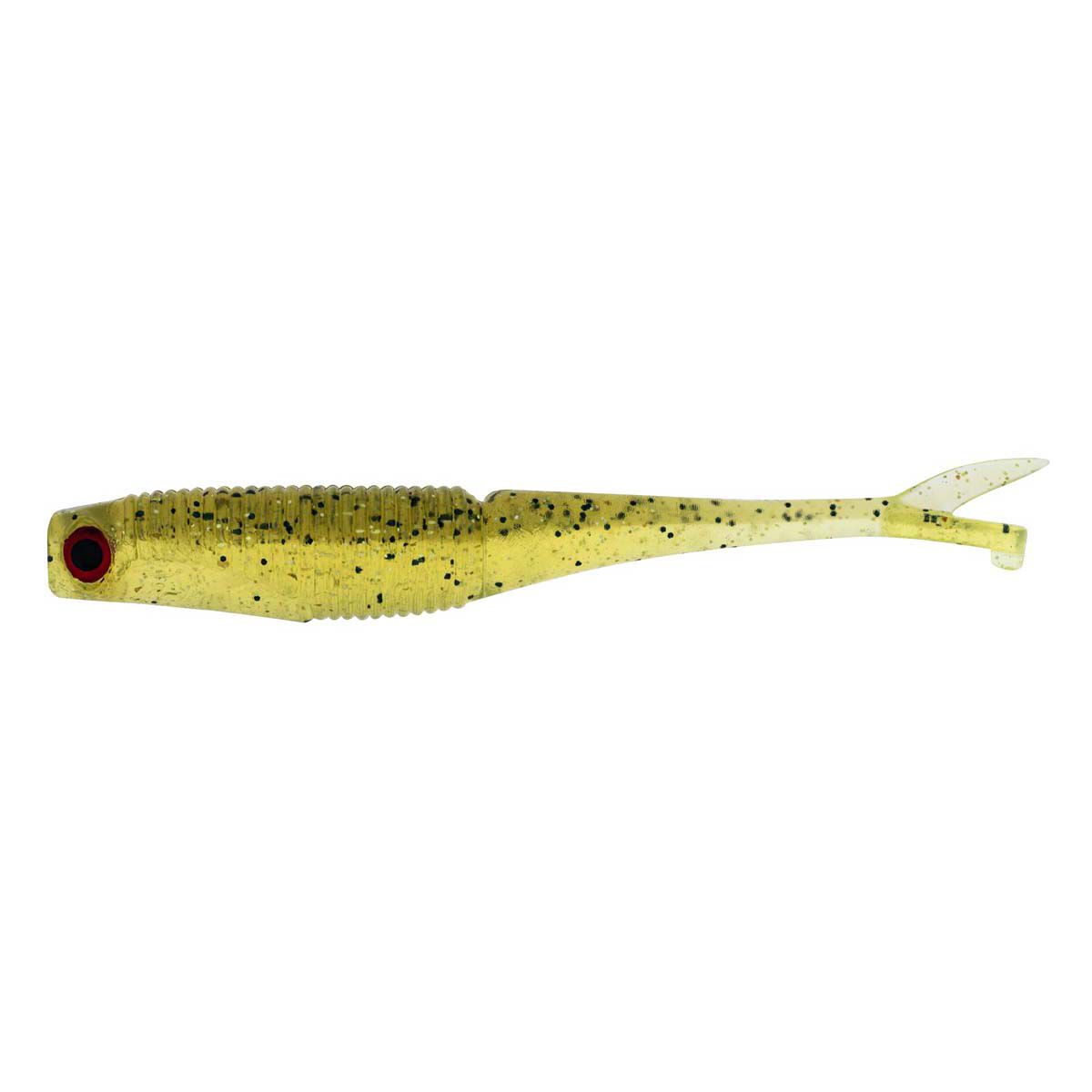 Daiwa Bait Junkie Flick Soft Plastic Lure 2.95in Lemongrass, Lemongrass, bcf_hi-res