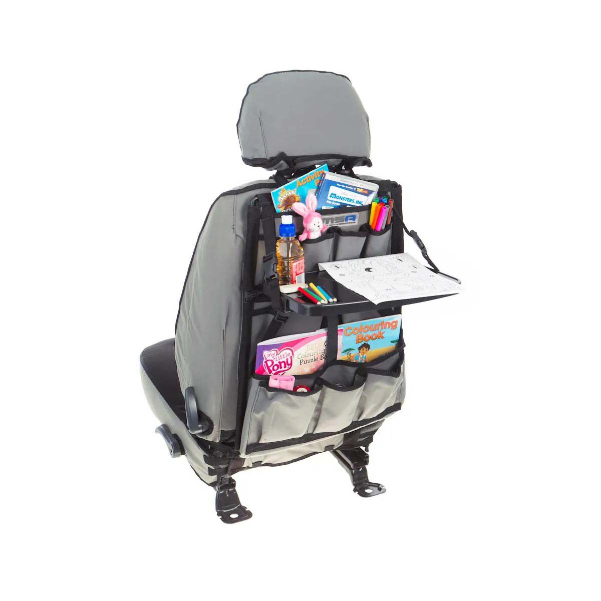 MSA Seat Organiser With Drop Down, , bcf_hi-res
