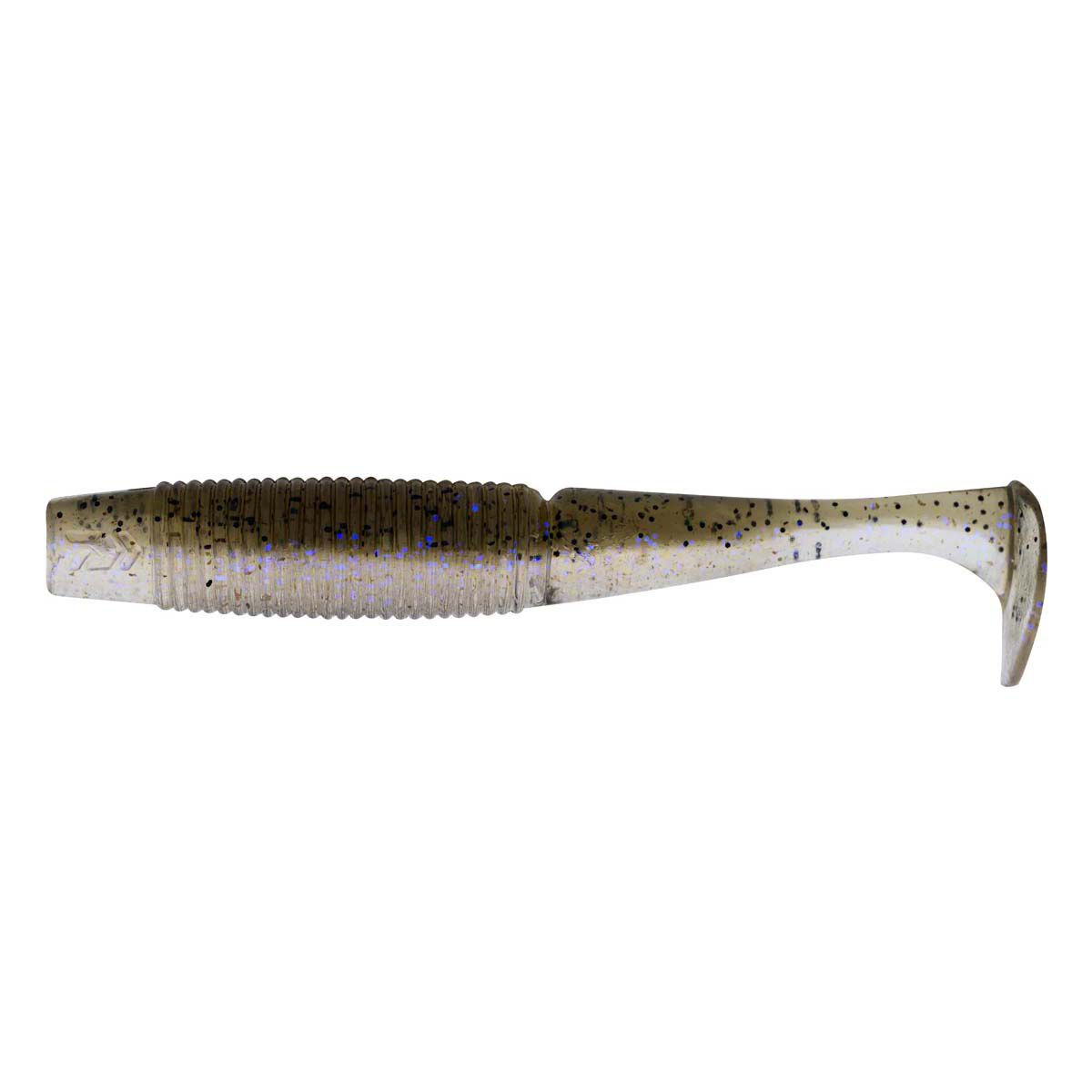 Daiwa Bait Junkie Minnow Soft Plastic Lure 3.2in Electric Shad, Electric Shad, bcf_hi-res