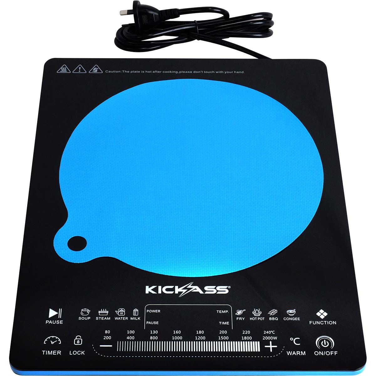 KickAss Induction Cooker 2000W, , bcf_hi-res
