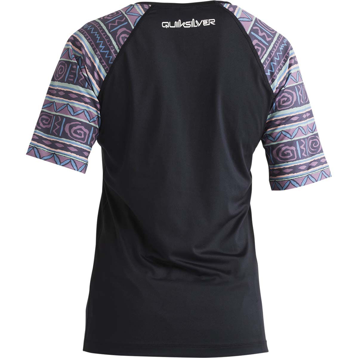Quiksilver Women's Short Sleeve Rashie Black XS, Black, bcf_hi-res