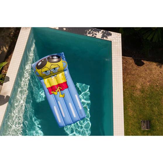 SpongeBob Lounger Pool Inflatable, , bcf_hi-res