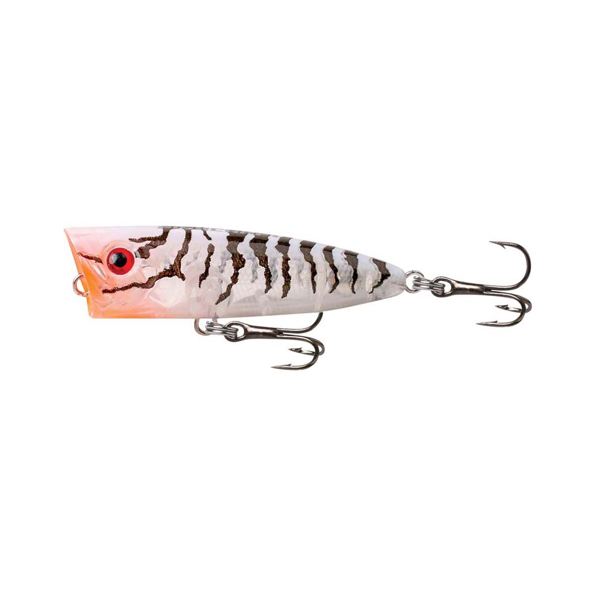 Fishcraft Snoop Pop Surface Lure 50mm Clear Tiger, Clear Tiger, bcf_hi-res