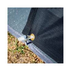 Aussie Traveller Privacy Screen, Black, bcf_hi-res