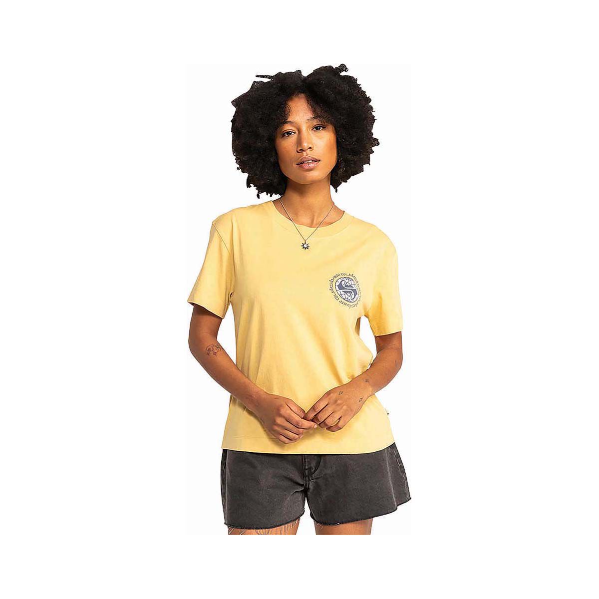 Quiksilver Screen Short Sleeve Shirt for Women