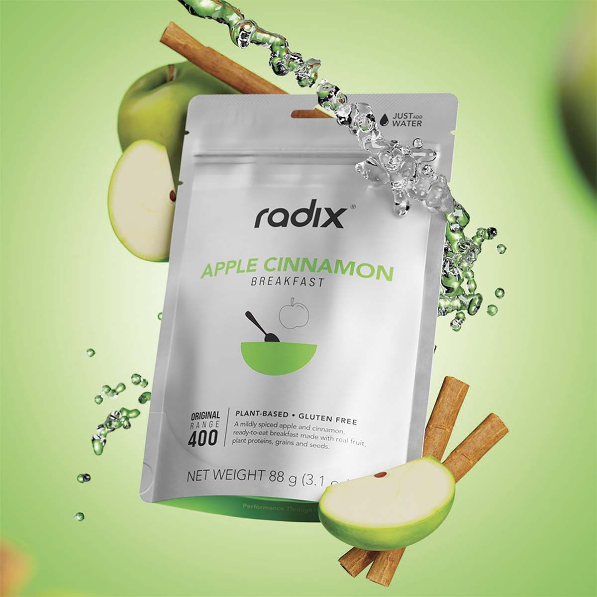 Radix Nutrition Freeze Dried Apple Cinnamon Original 400kcal, , bcf_hi-res