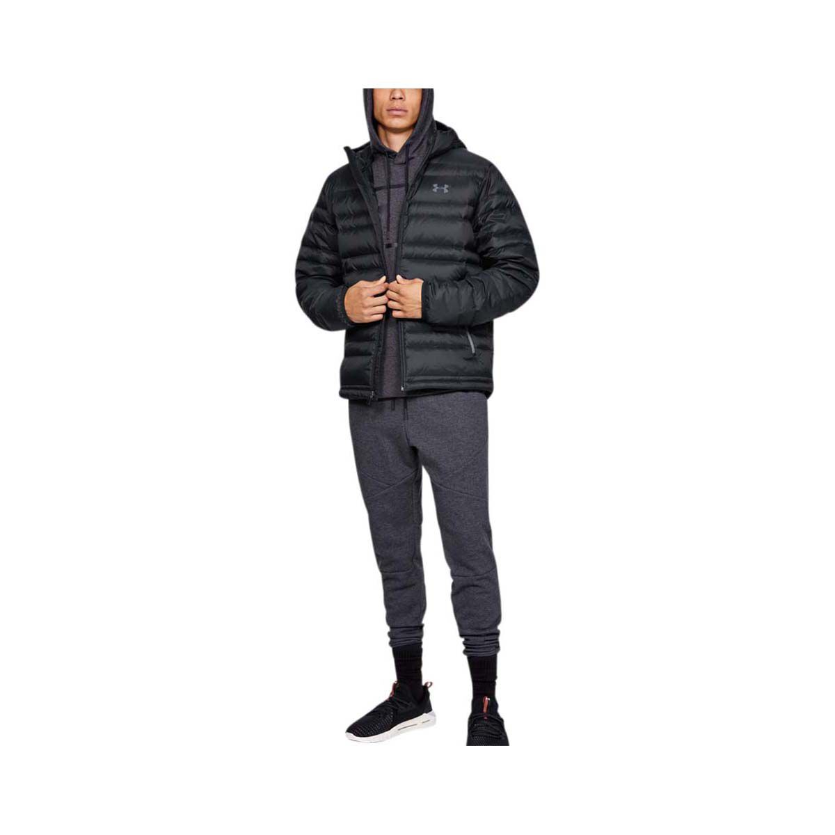 Under armour clearance down hooded jacket