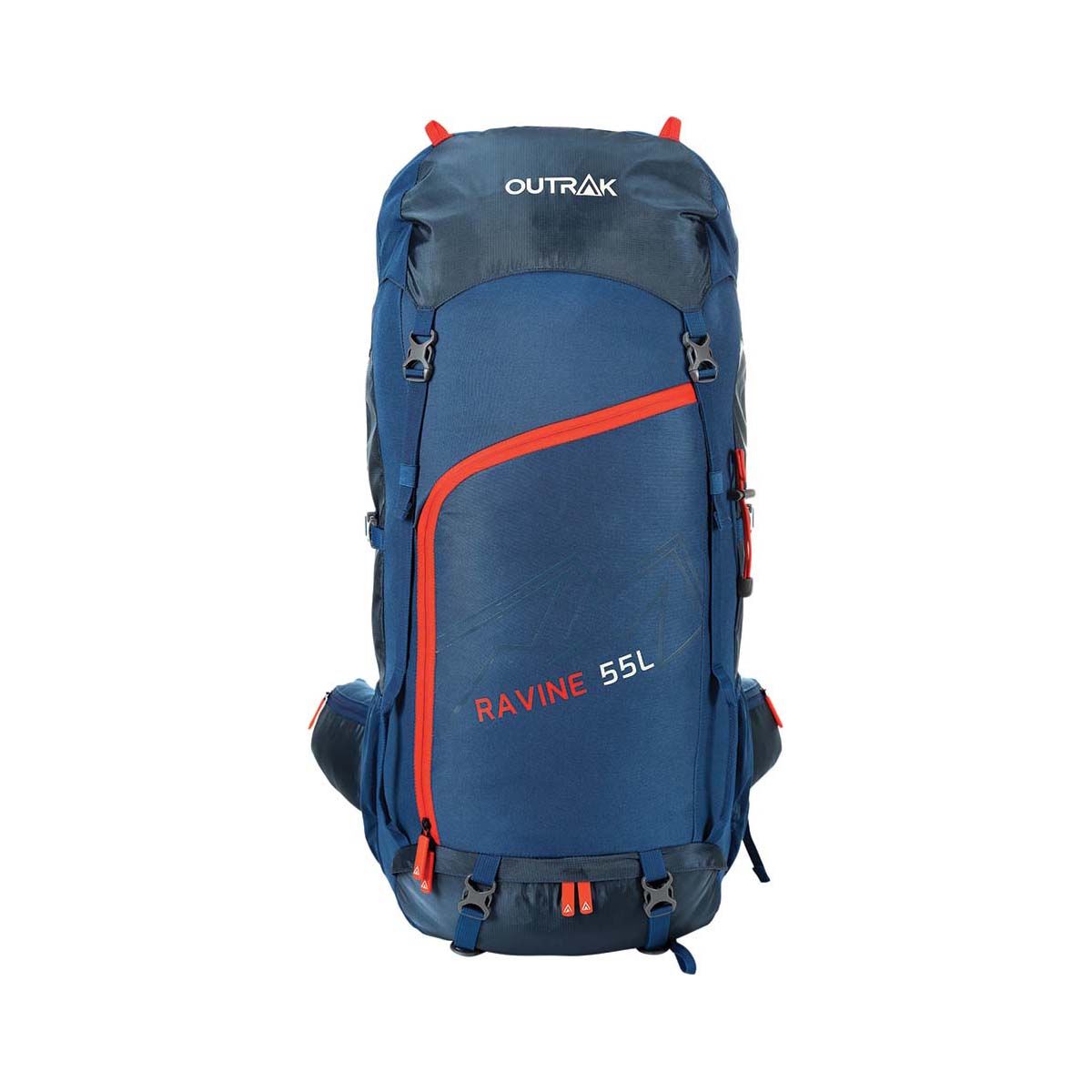 OUTRAK Ravine Trekking Pack 55L Navy, Navy, bcf_hi-res