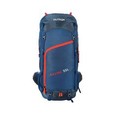OUTRAK Ravine Trekking Pack 55L Navy, Navy, bcf_hi-res
