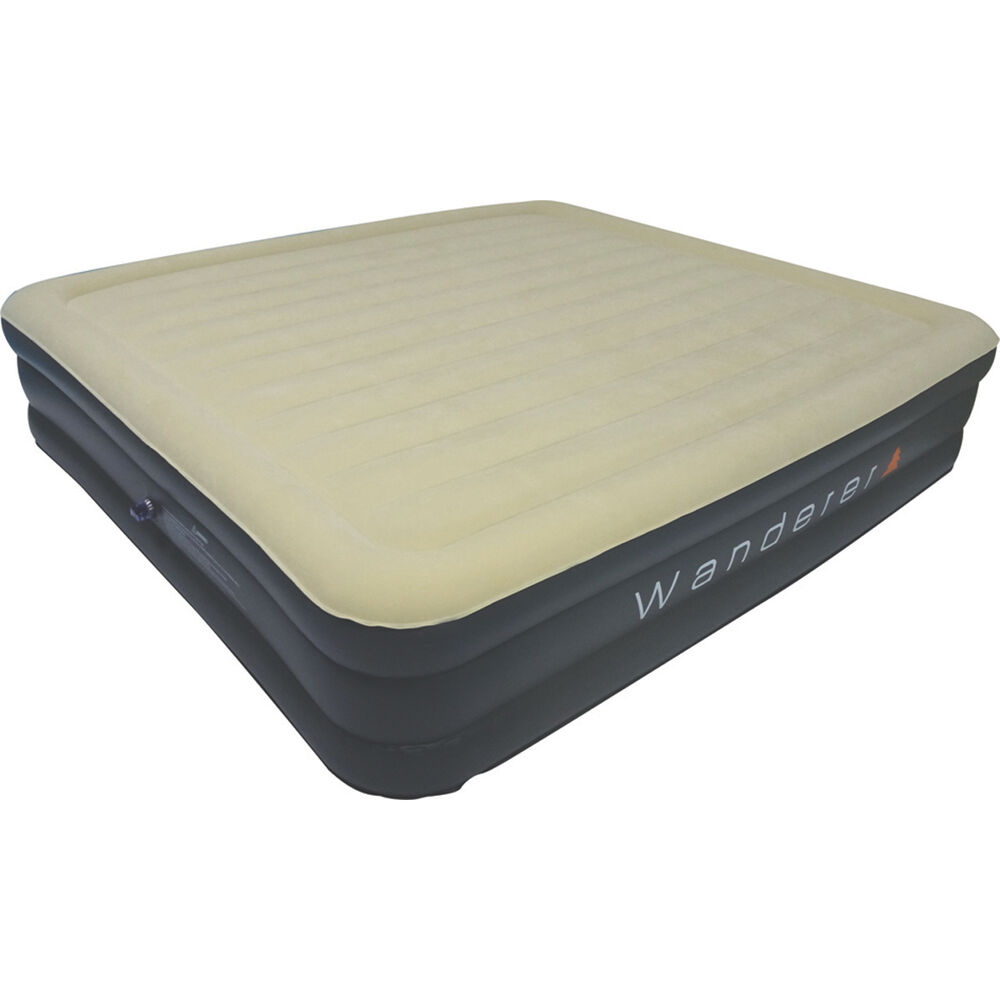 Wanderer Double High Premium Air Bed King Bcf Wanderer Double High Premium Air Bed King Bcf Hi Res