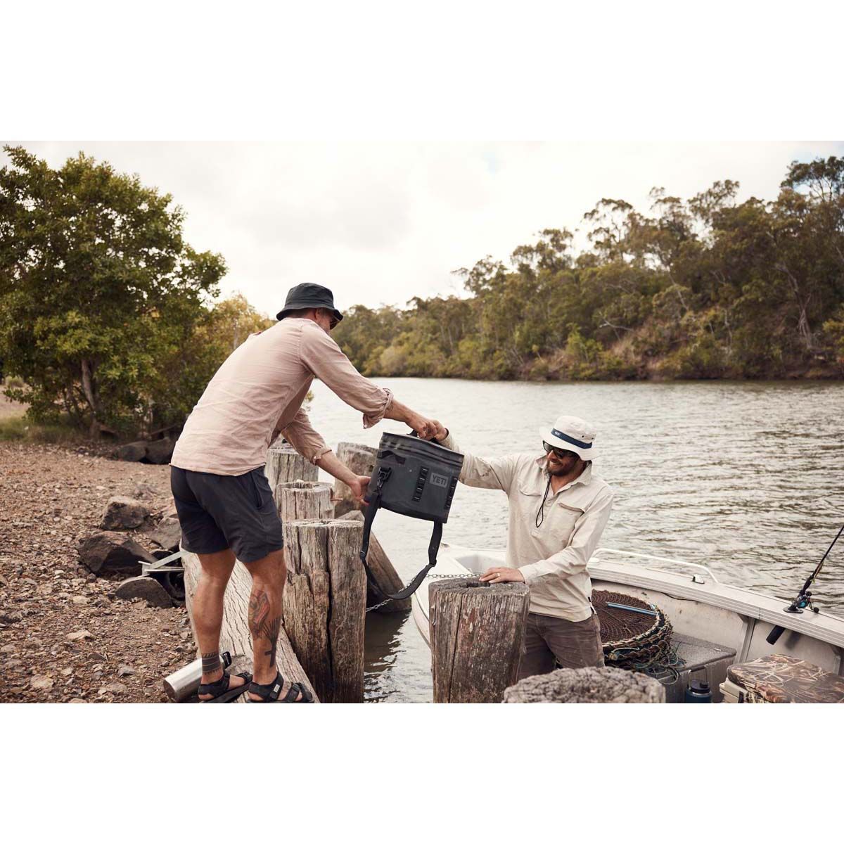 YETI&reg; Hopper Flip&reg; 18 Soft Cooler Charcoal, Charcoal, bcf_hi-res