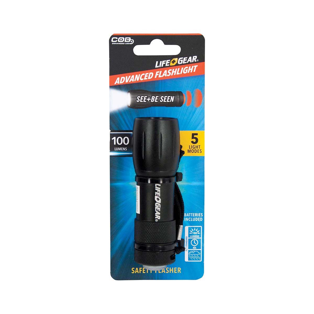 Life Gear 9 LED Aluminium Torch BCF