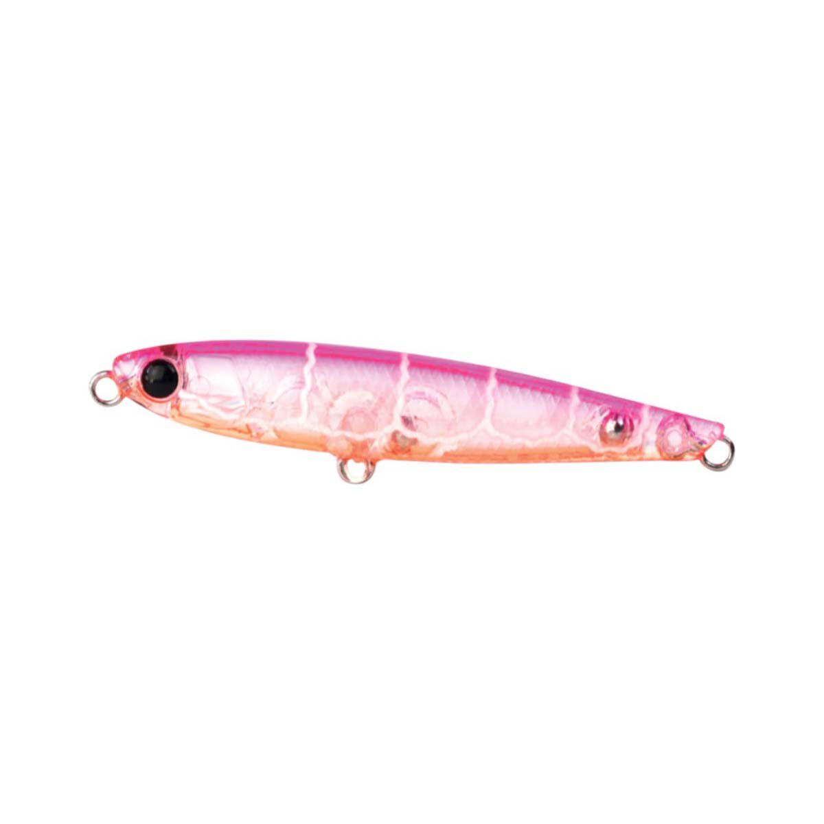 Pro Lure Pencil F Surface Lure 62mm Candy Shrimp, Candy Shrimp, bcf_hi-res