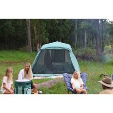 earth by Wanderer® Mataranka Recycled Material Instant Tent 6 Person, , bcf_hi-res