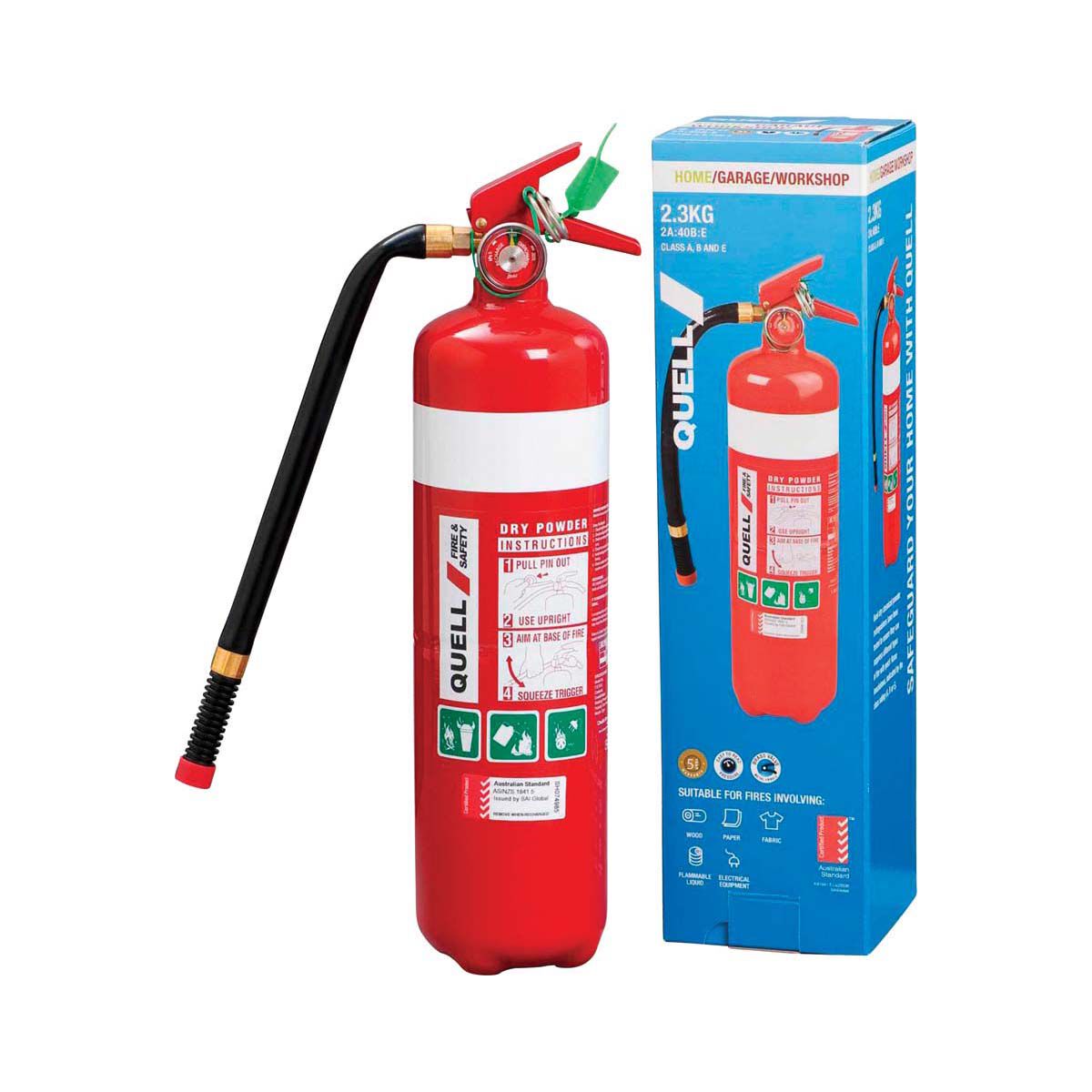 Quell Fire Extinguisher 2.3Kg BCF