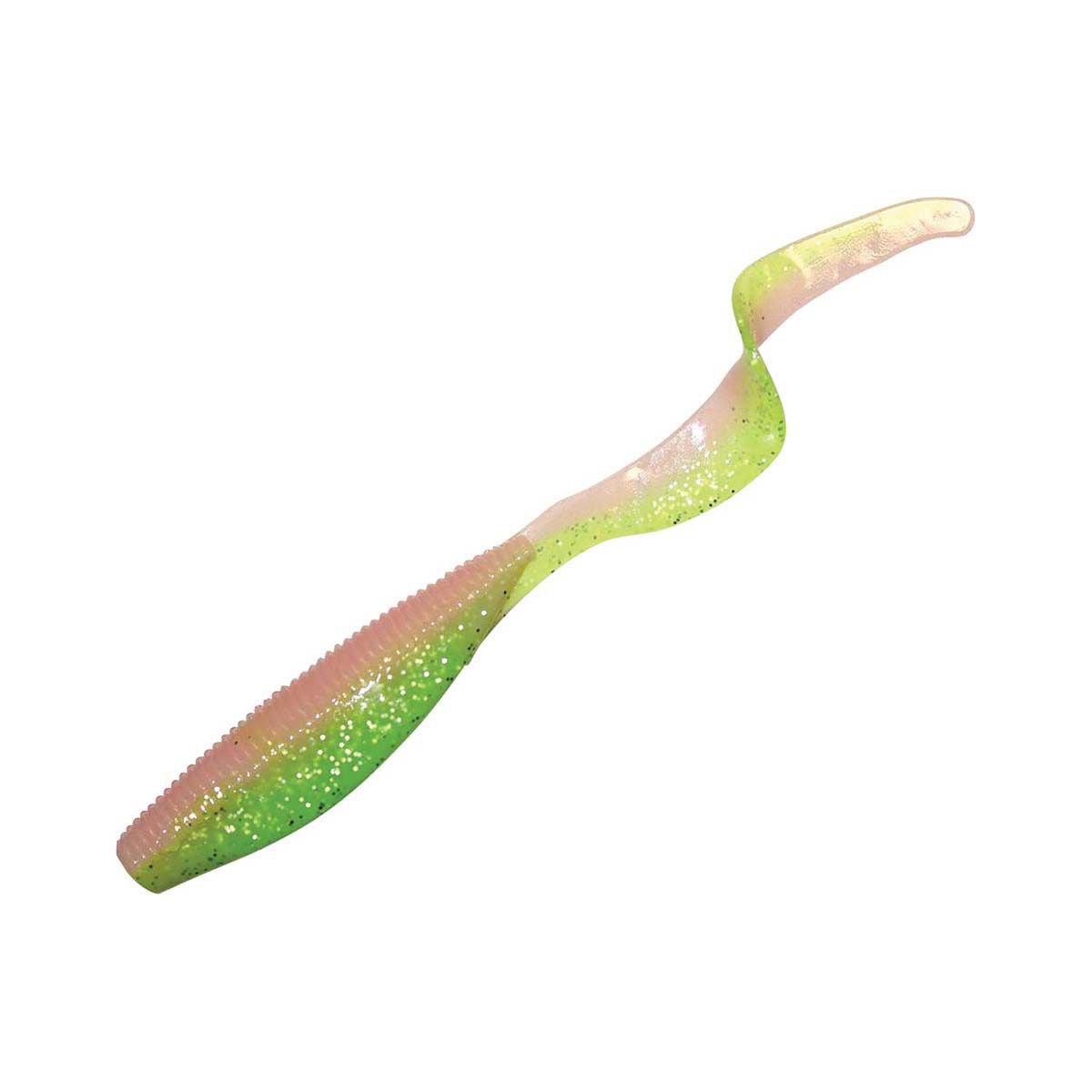 ZMan StreakZ CurltailZ Soft Plastic Lure 5in 4 Pack Electric Chicken, Electric Chicken, bcf_hi-res