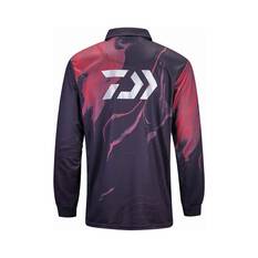 Daiwa Men’s Ripple Fishing Shirt Black / Red S, Black / Red, bcf_hi-res