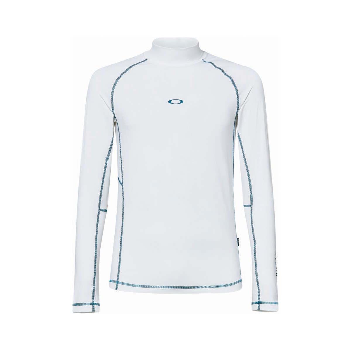 Oakley Men&rsquo;s Elements Bhodi Ellipse Long Sleeve Rashie White S, White, bcf_hi-res