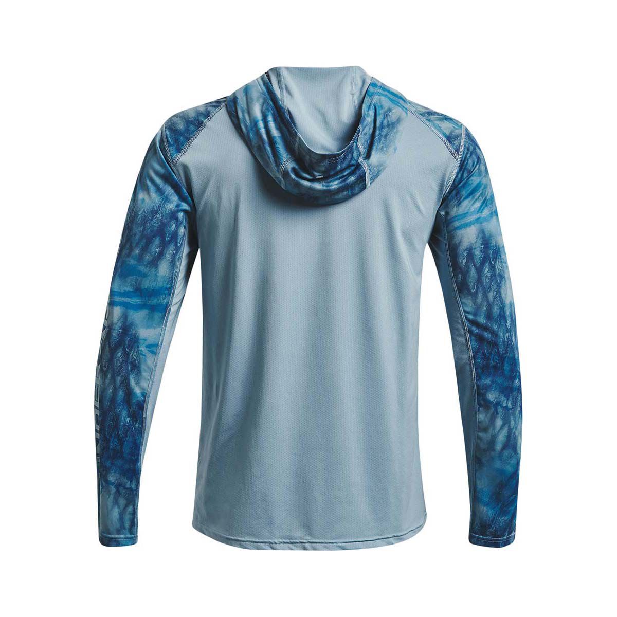Under Armour Men's IsoChill Shorebreak Camo Sublimated Hoodie Deep Sea