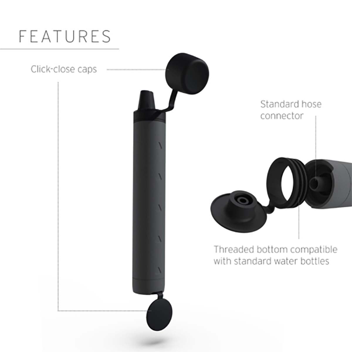 Lifestraw Peak Series Personal Filter Straw, , bcf_hi-res