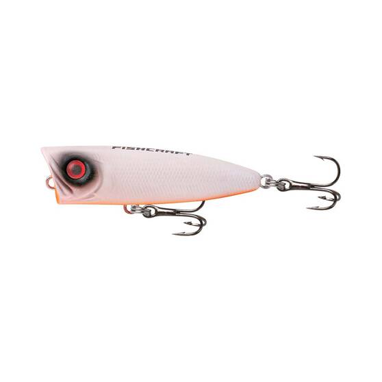 Fishcraft Snoop Pop Surface Lure 50mm White Widow, White Widow, bcf_hi-res