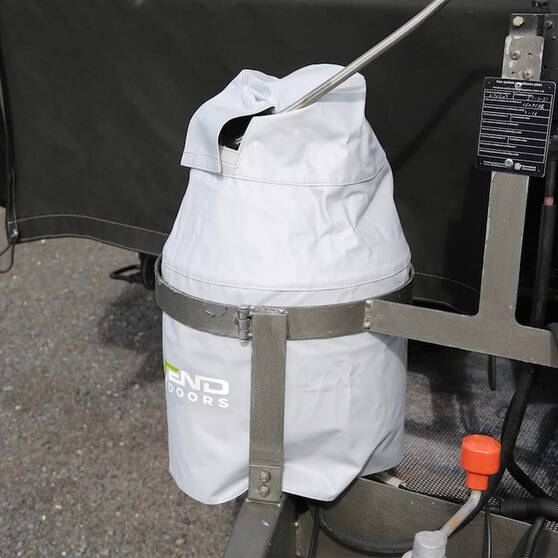 Xtend Outdoors Gas Bottle Cover Grey, , bcf_hi-res