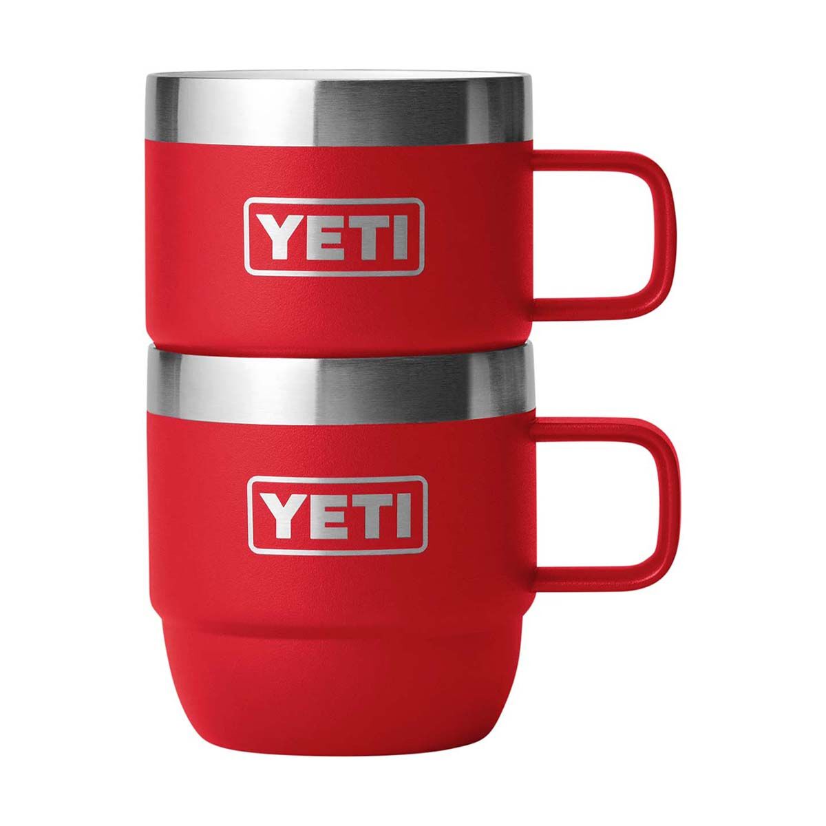 YETI&reg; Rambler&reg; Cup Espresso 6 oz (177ml) 2 Pack Rescue Red, Rescue Red, bcf_hi-res