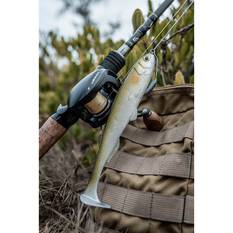 Pro Lure XL Shad Soft Plastic Minnow 200mm Albino Mullet UV, Albino Mullet UV, bcf_hi-res