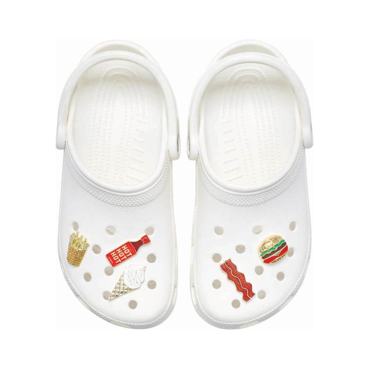 Crocs Jibbitz&trade; Gold Spicy Combo 5 Pack, , bcf_hi-res