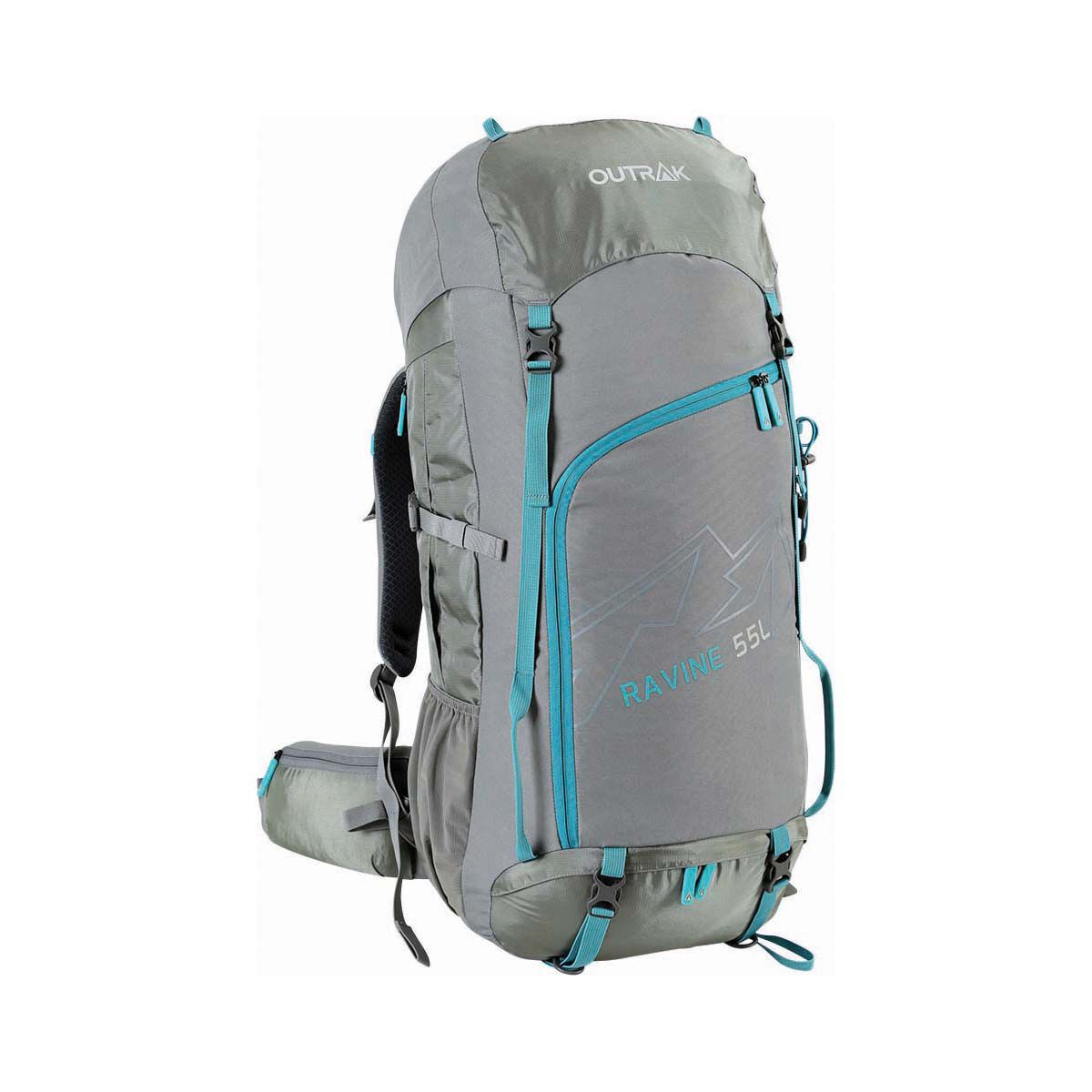 OUTRAK Ravine Trekking Pack 55L Grey BCF