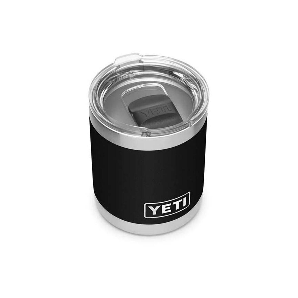 YETI Rambler&reg; Lowball 10 oz (295 ml) with MagSlider&trade; Lid Black, Black, bcf_hi-res