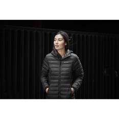 Macpac Women's Uber Light Long Jacket, Black, bcf_hi-res