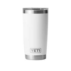 YETI® Rambler® Tumbler 20 oz (591ml) with MagSlider™ Lid White, White, bcf_hi-res