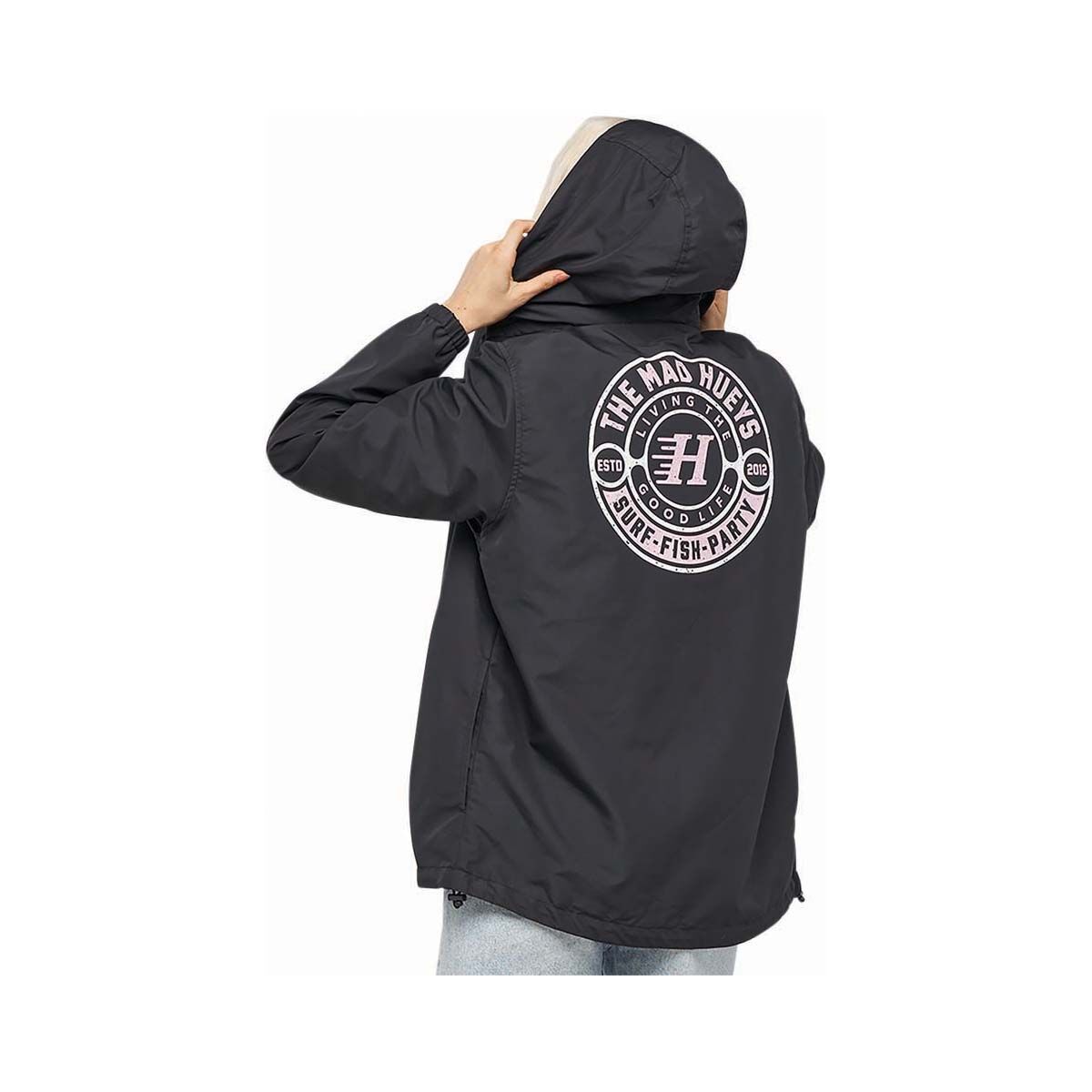 The Mad Hueys Women&rsquo;s Good Life Spray Jacket Black S, Black, bcf_hi-res