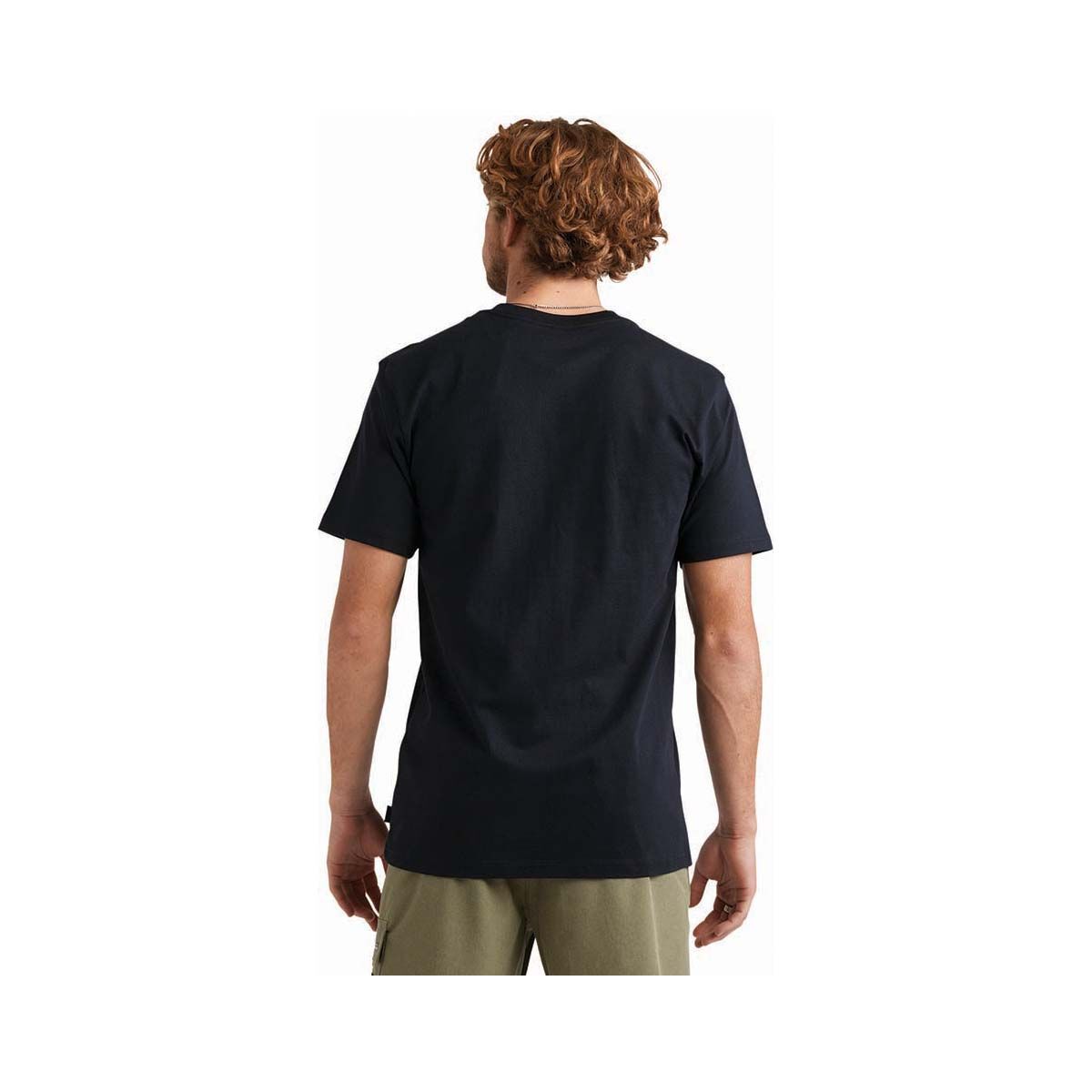Quiksilver Men's Caught Nothing Oversize Short Sleeve Tee Black S, Black, bcf_hi-res