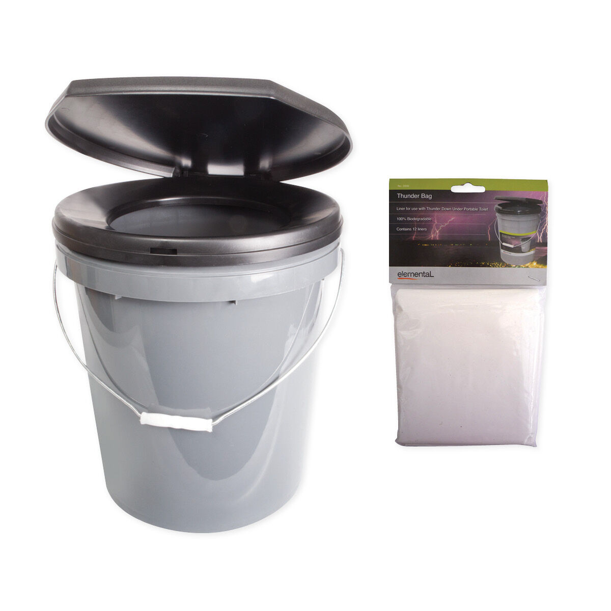 Elemental Thunder Down Under Portable Toilet Set BCF