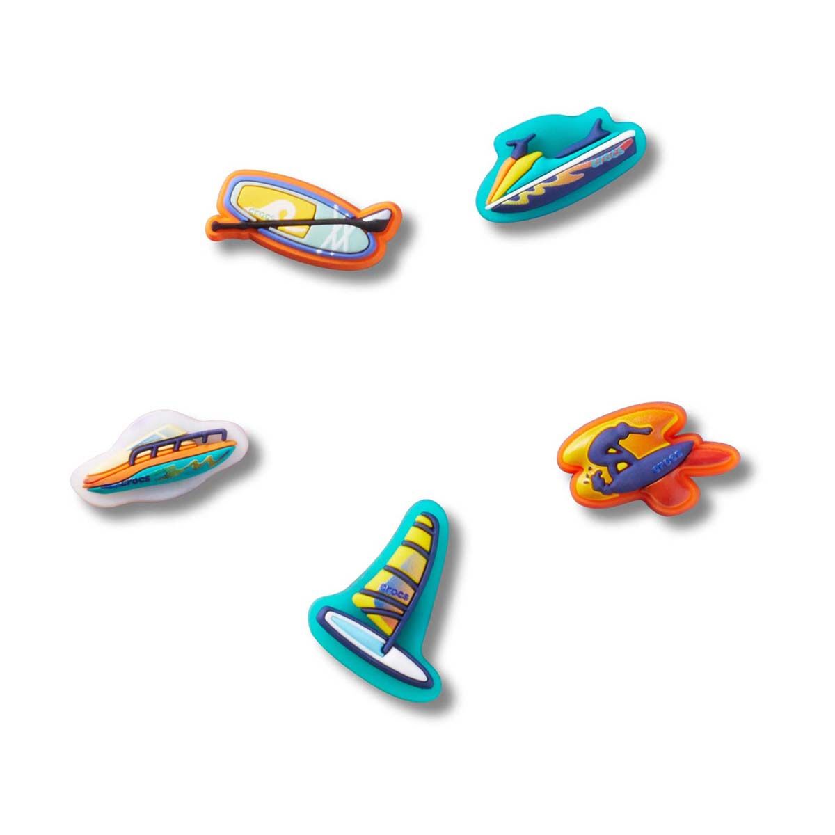 Crocs Jibbitz Extreme Water Sports 5 Pack, , bcf_hi-res