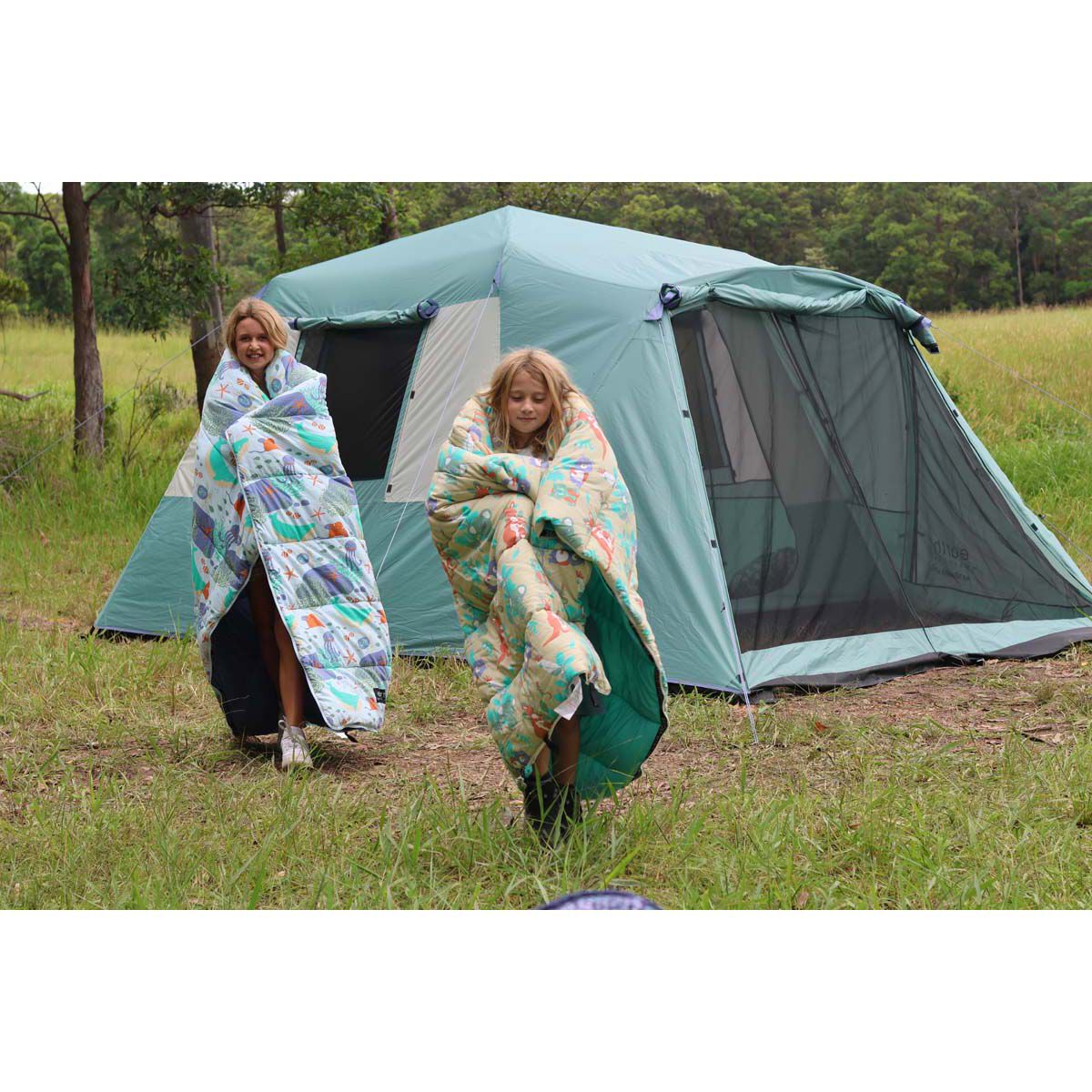 earth by Wanderer&reg; Kids Sea Cotton 5.2&deg;C Sleeping Bag, , bcf_hi-res