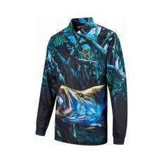 Savage Gear Men's Barra Fishing Shirt, Multi, bcf_hi-res
