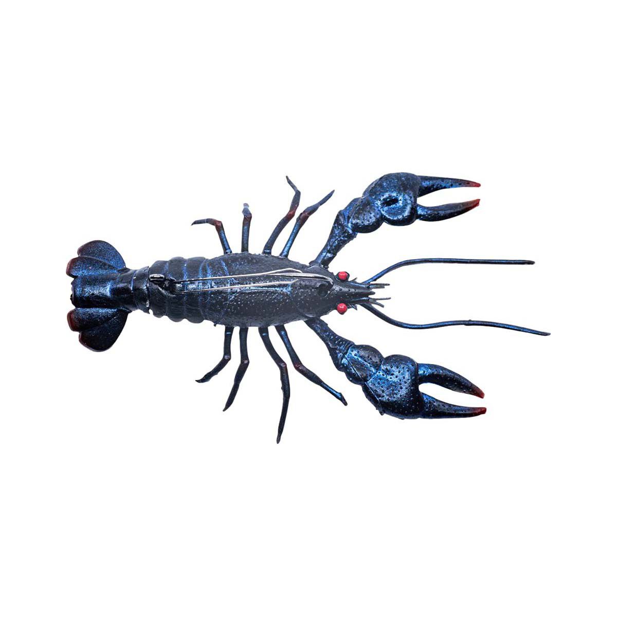 Chasebaits Mud Bug Soft Plastic Lure 70mm Blue Night, Blue Night, bcf_hi-res