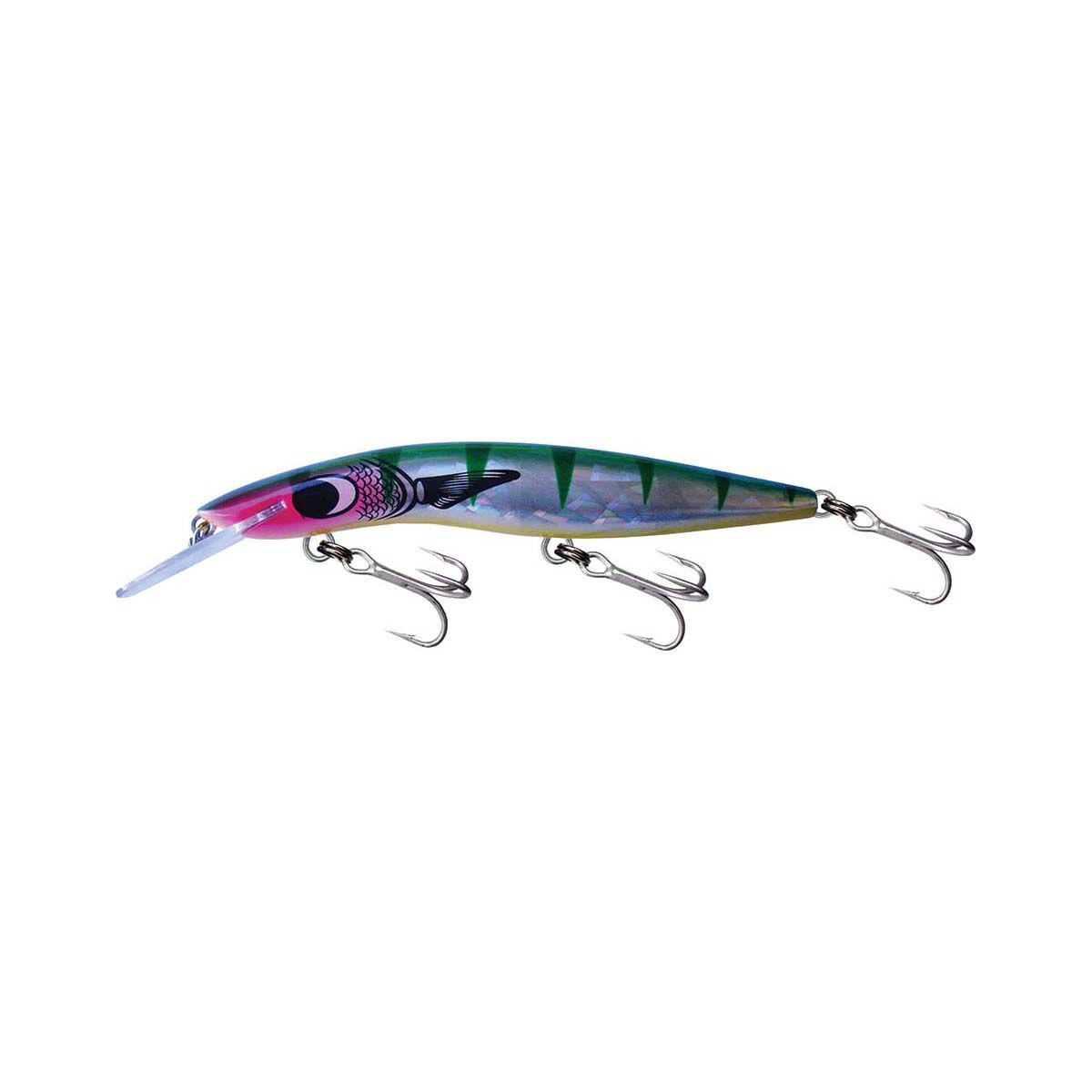 Classic 120 Hard Body Lure 120mm 10ft Bobby Dazzler Silver Green, Bobby Dazzler Silver Green, bcf_hi-res